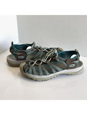 Keen Whisper Sandal Women’s Size 9.5 Canton Bayou Blue Waterproof Outdoor Hiking